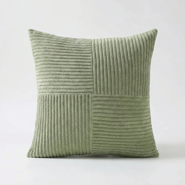Zachte Kussenhoes Met Ribbelmotief - Cordivo