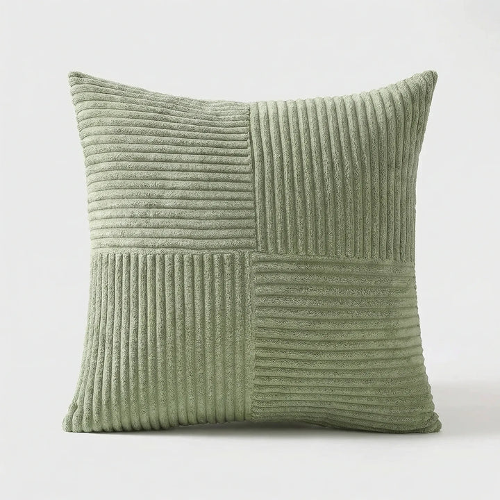 Zachte Kussenhoes Met Ribbelmotief - Cordivo