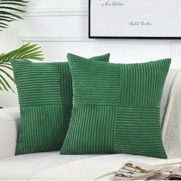 Zachte Kussenhoes Met Ribbelmotief - Cordivo