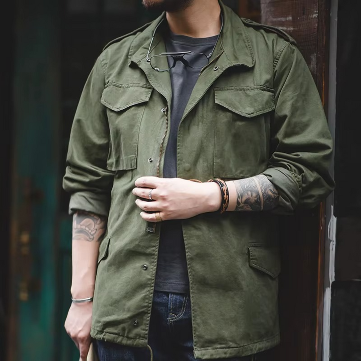 Zip-Jacke Mit Geradliniger Passform - Dustin