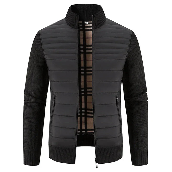 Zip-Up Stand Collar Men's Jacket - Felipe