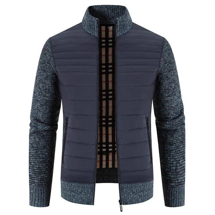 Zip-Up Stand Collar Men's Jacket - Felipe