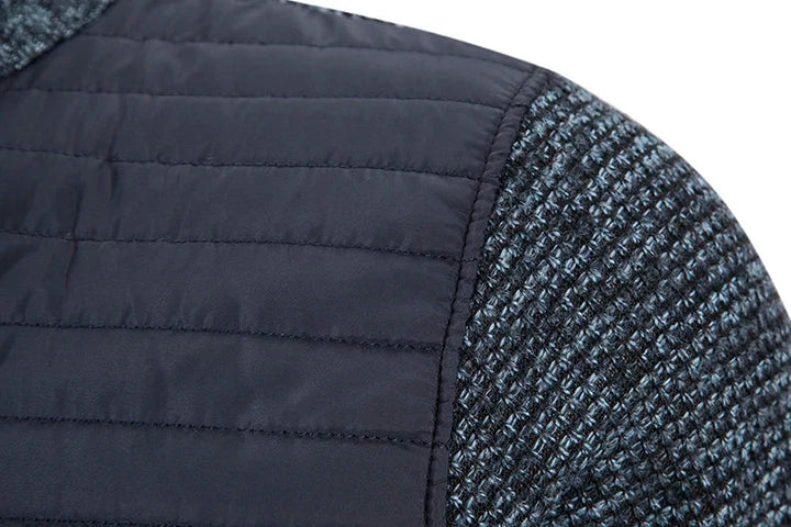 Zip-Up Stand Collar Men's Jacket - Felipe