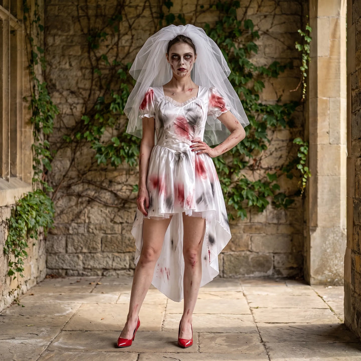 Zombie Bride Halloween Costume - Goulisha