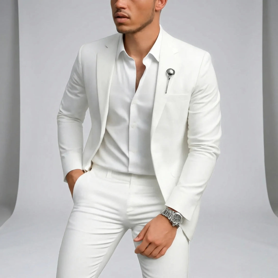 Zweiteiliger Slim-Fit-Anzug - Francesco