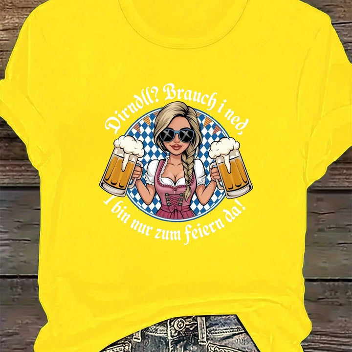 Women's Plus Size Short-Sleeve T-Shirt – Liesl Oktoberfest 2026