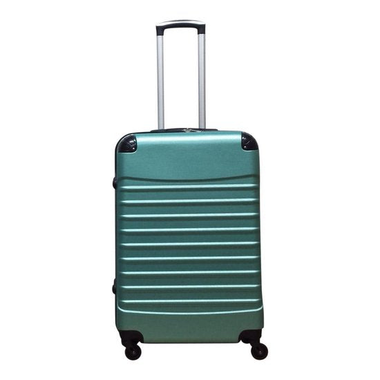 ABS hard shell suitcase – Siena-Green-XS (26 L)-Nora Luxe