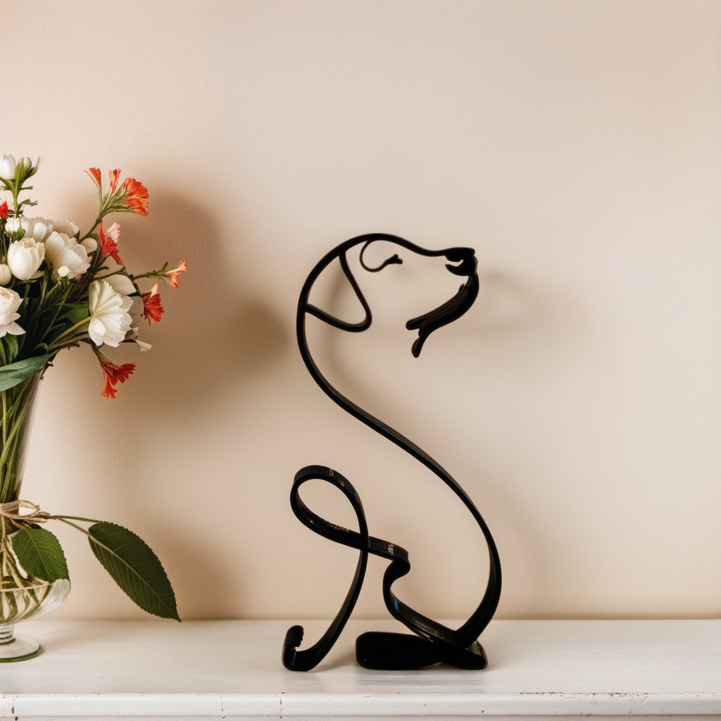 Abstract Dog Sculptures - CanineArt-Labrador Retriever-Nora Luxe