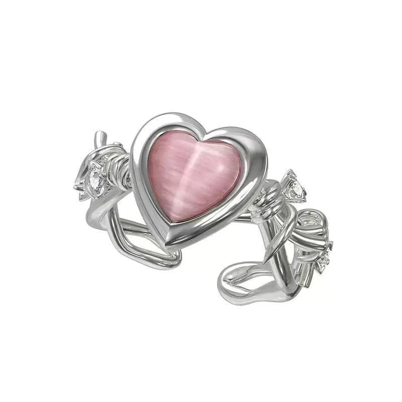 Adjustable Antioxidant Heart Ring | Women's Fashion Jewellery-Nora Luxe