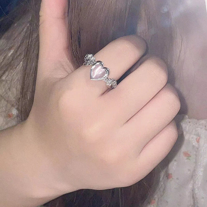 Adjustable Antioxidant Heart Ring | Women's Fashion Jewellery-Nora Luxe