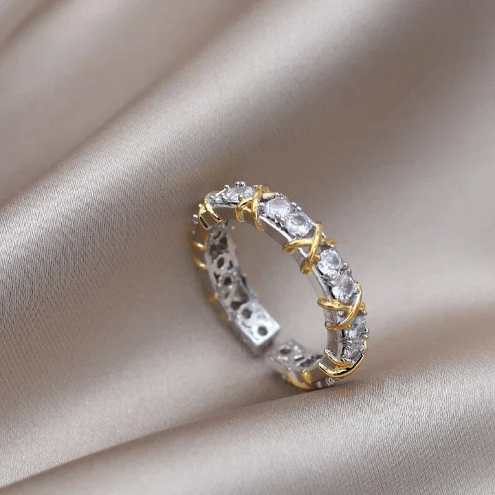 Adjustable Anxiety and Digestion Ring | Wellness Jewellery-Silver-Nora Luxe
