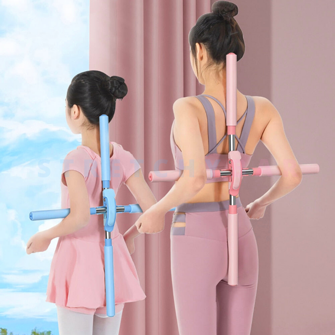 Adjustable Bar for Neck and Back Relaxation - FlexRelief Bar-Pink-Nora Luxe
