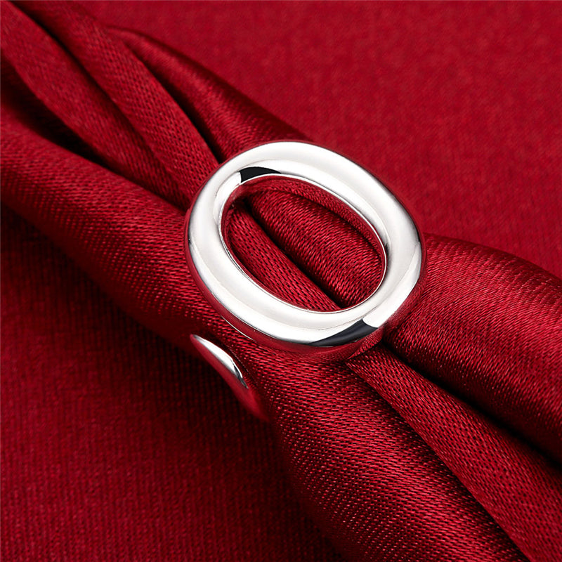 Adjustable Circle Ring | Open Design | Elegant Women's Jewellery-Nora Luxe