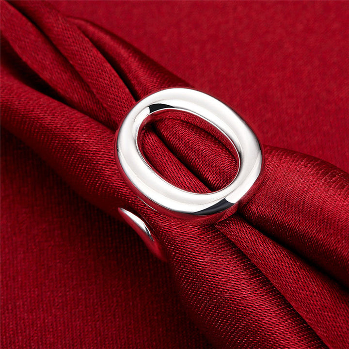 Adjustable Circle Ring | Open Design | Elegant Women's Jewellery-Nora Luxe