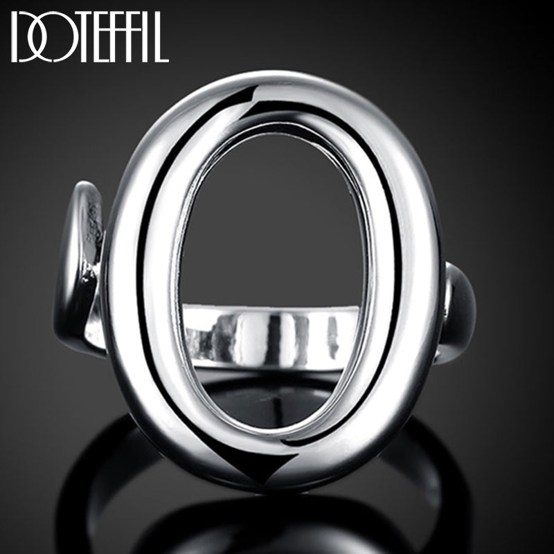 Adjustable Circle Ring | Open Design | Elegant Women's Jewellery-Nora Luxe