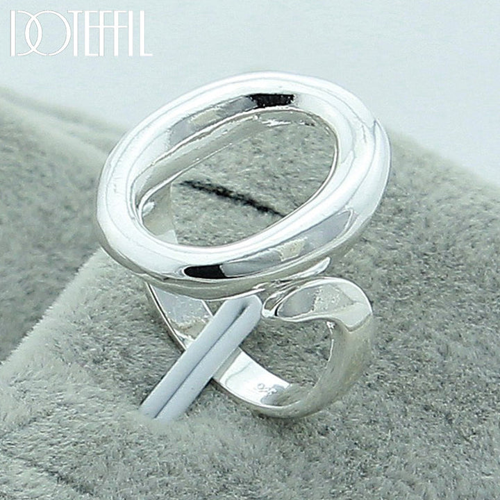 Adjustable Circle Ring | Open Design | Elegant Women's Jewellery-Nora Luxe