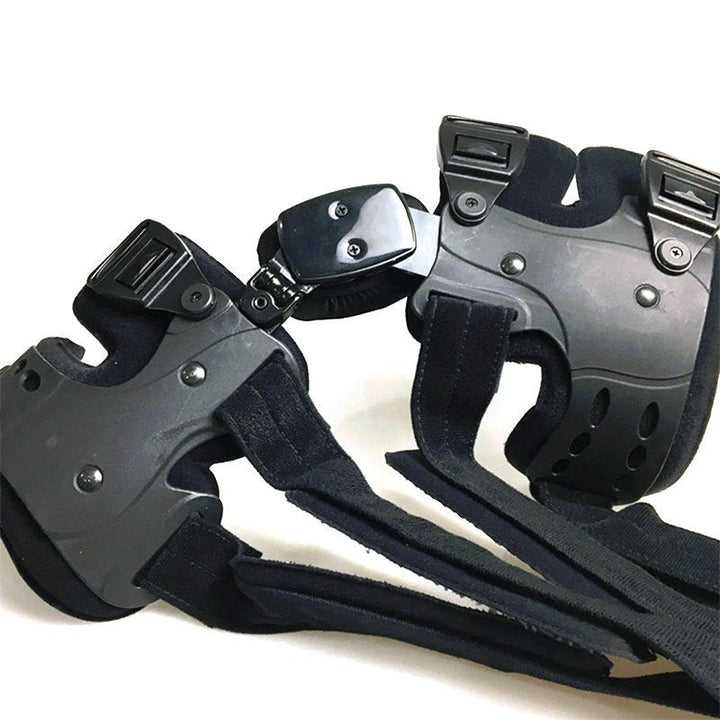 Adjustable Knee Brace - KneeEase-Black - Left leg-Nora Luxe