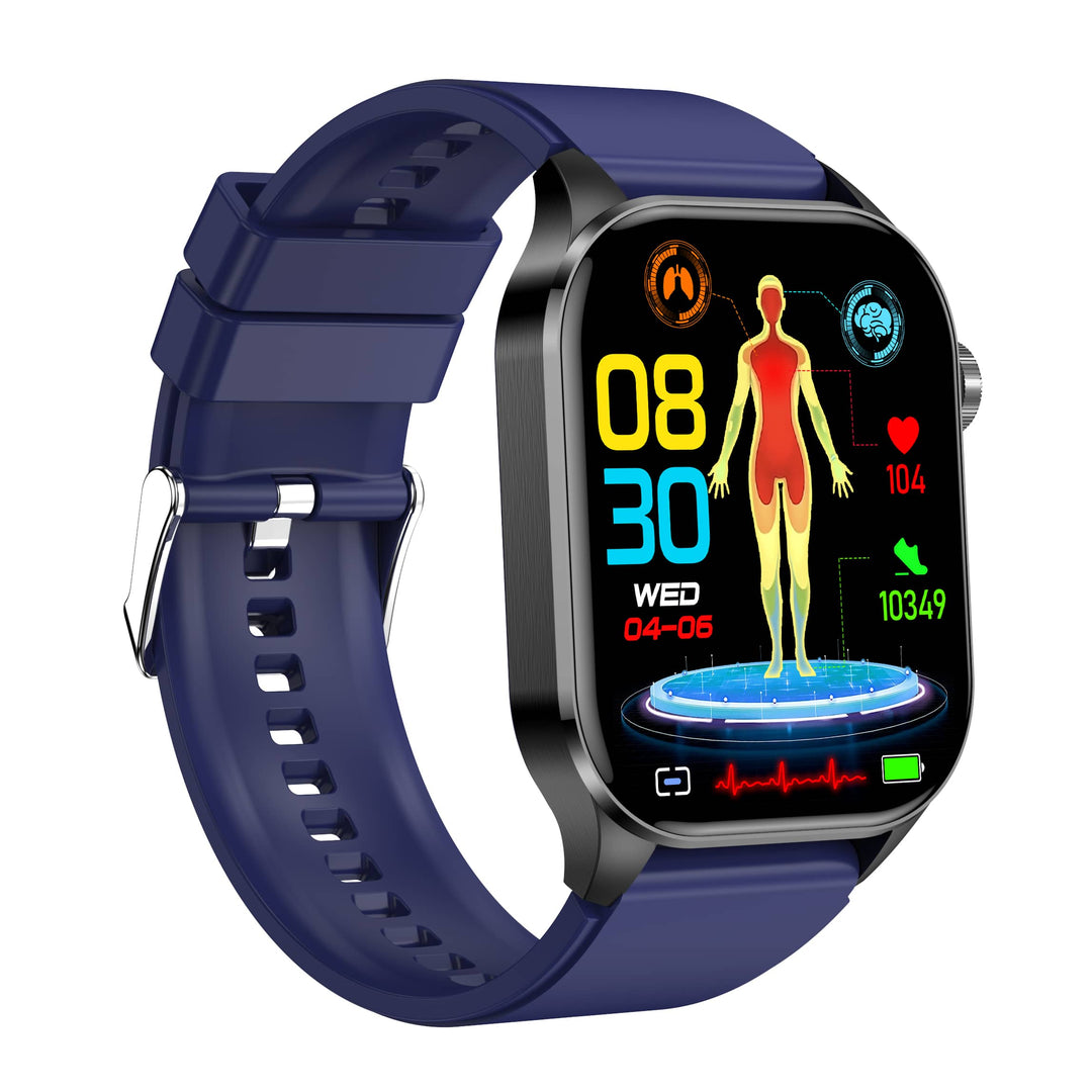 Advanced Health & Fitness Smartwatch - VitaSense-Brown-Nora Luxe
