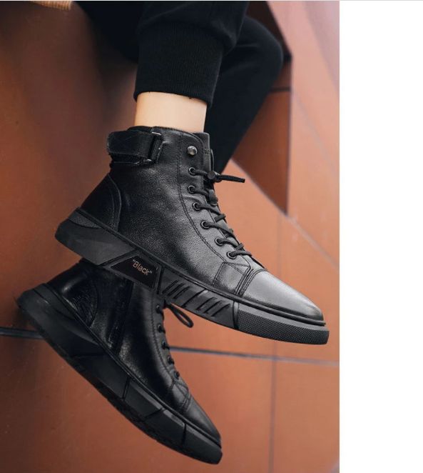 Stylish Leather Men's Shoes – Rafael