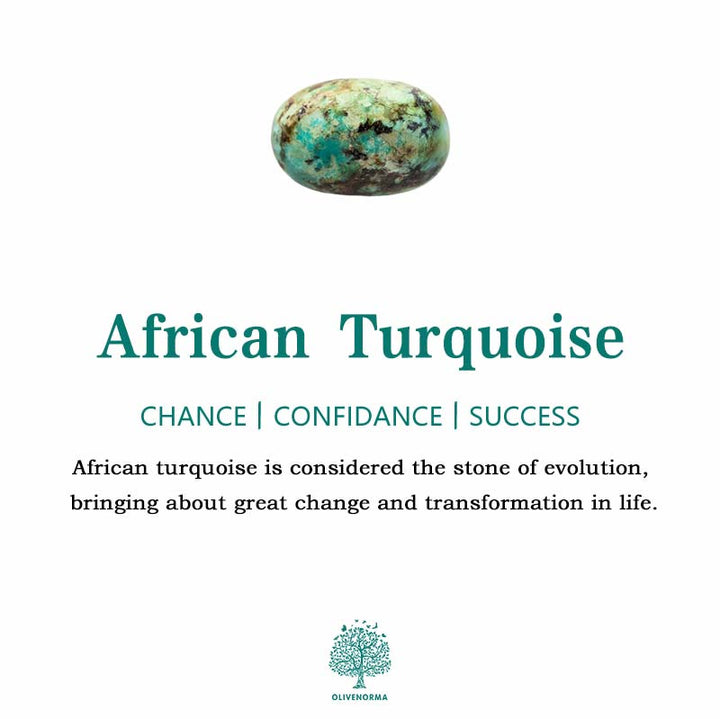 African Turquoise & Tiger Eye Bracelet - Naya-Tiger's eye & African turquoise-Nora Luxe