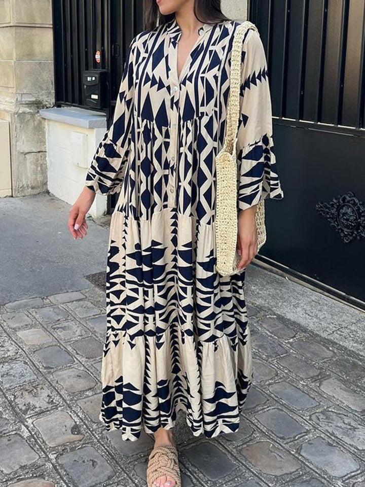 Airy maxi dress – Emilia-Blue-S-Nora Luxe
