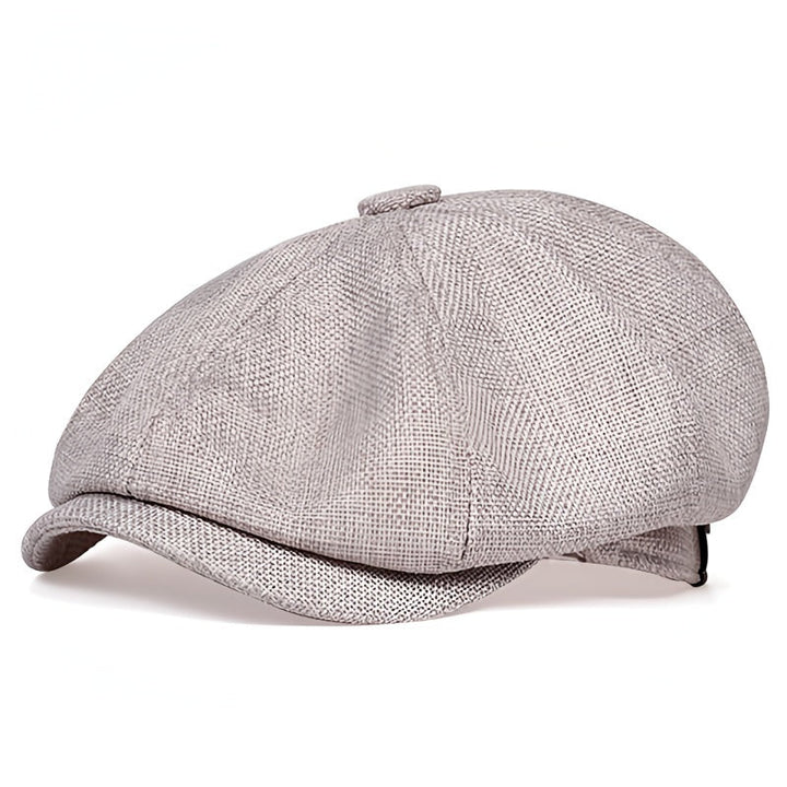 Airy retro men's cap for spring and summer – Alfie-Gray-The Livary