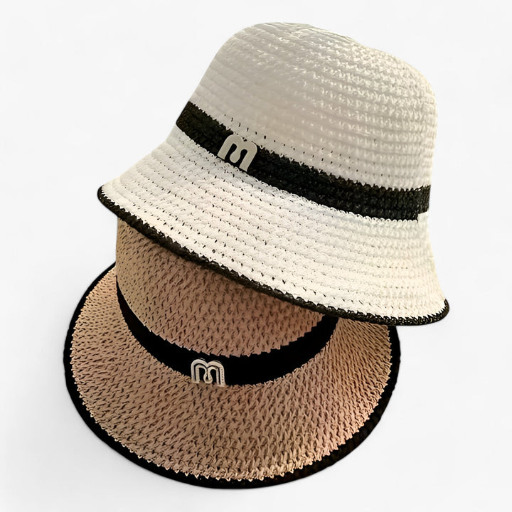 Airy women's summer hat with a wide brim – BreezeShade Isla-Khaki-The Livary