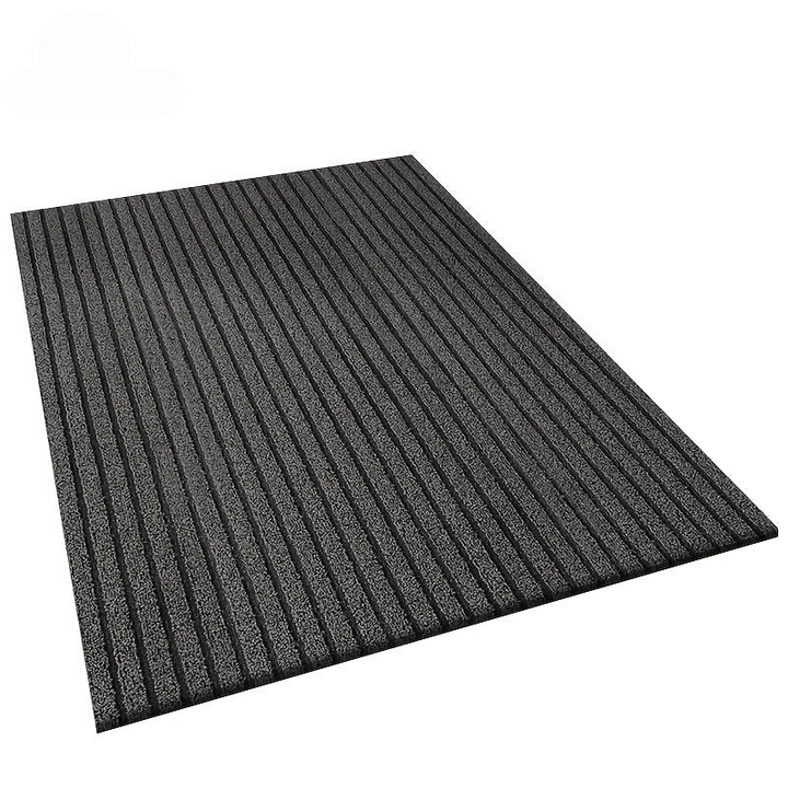 All-Season Door Mat for Indoor and Outdoor - WeatherGuard Pro-Gray-19.69 × 31.50 inches-Nora Luxe