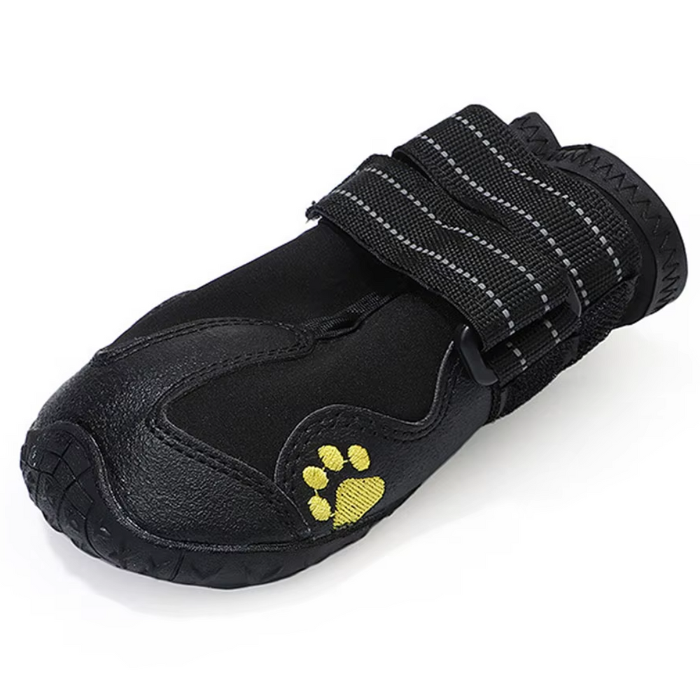 All-Weather Dog Boots for Safe Adventures-Black-1-Nora Luxe