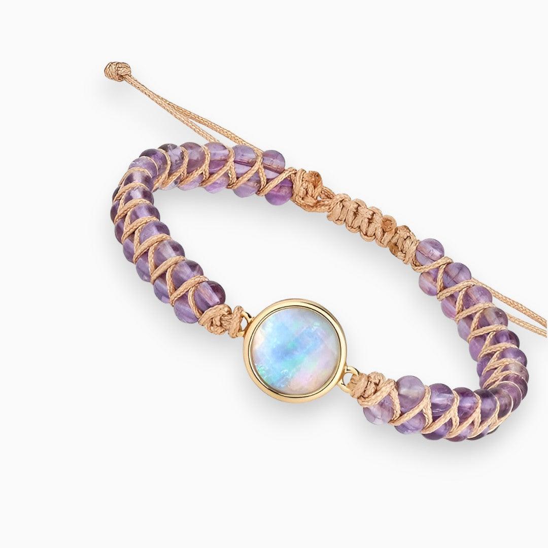 Amethyst Glow Healing Bracelet - Amara-Nora Luxe