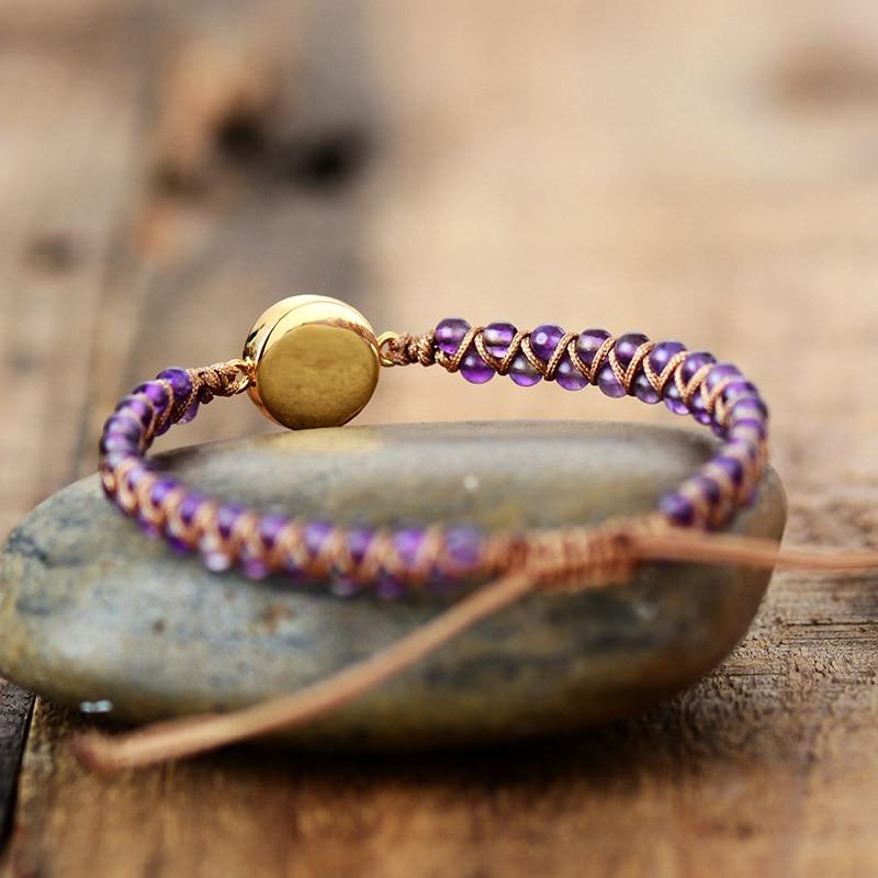 Amethyst Healing Bracelet - Serenya-Nora Luxe