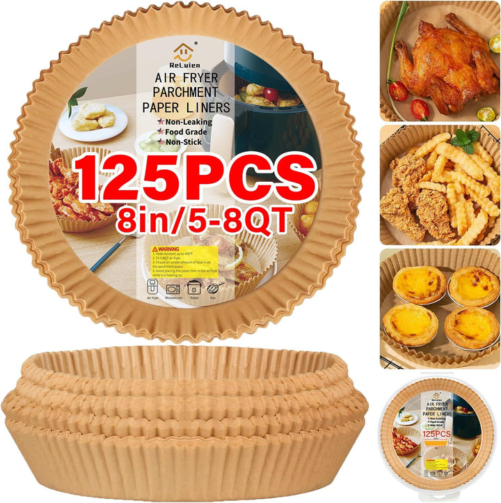 Anti-adhesive Disposable Air Fryer Liners - EasyCrisp-Square-Nora Luxe