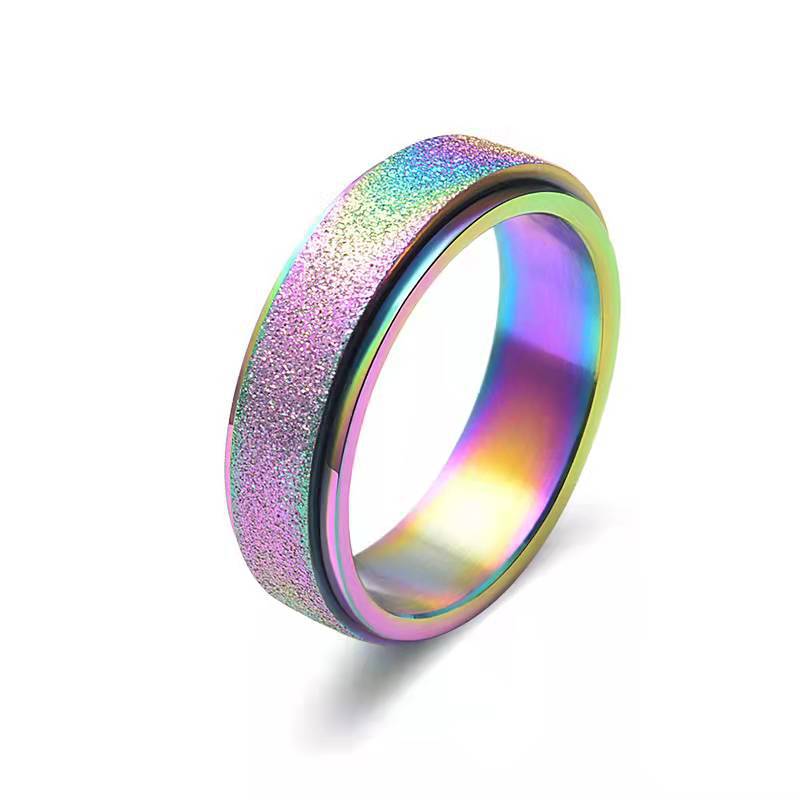 Anxiety Spinner Ring - Sereno-6-Nora Luxe