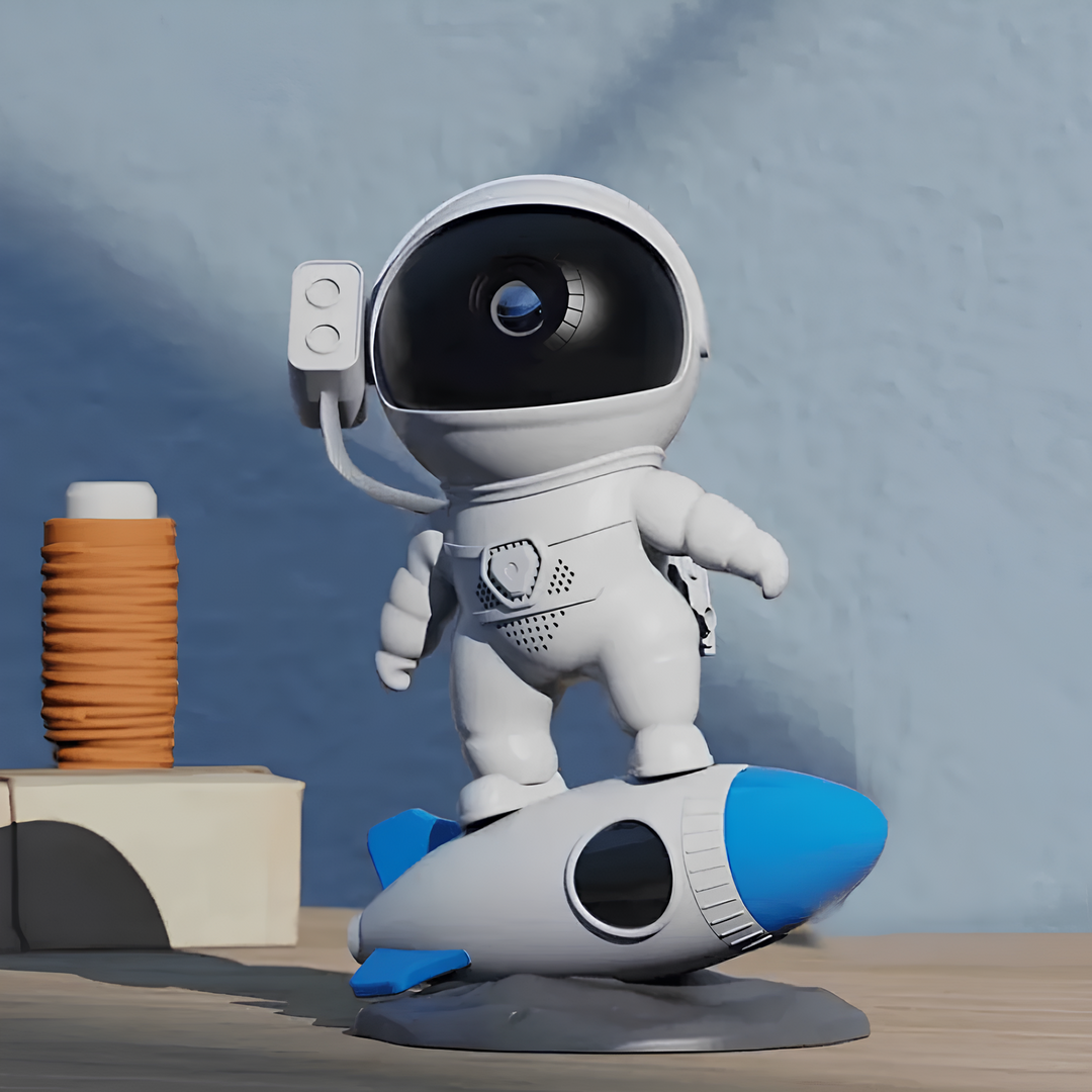 Astronaut Projector Lamp - AstroGlow-Milky Way Projection-Nora Luxe