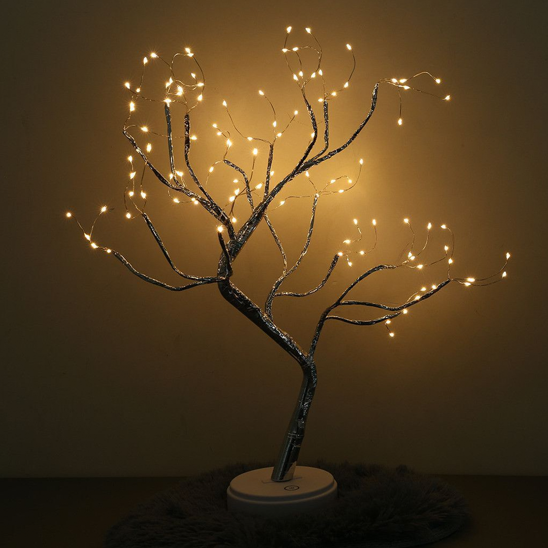 Atmospheric Illuminated Tree - LumaTree-Drops-Nora Luxe