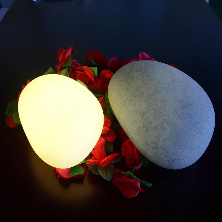 Atmospheric Wireless Garden Lamp - LumaStone-Medium (USB Rechargeable)-Nora Luxe