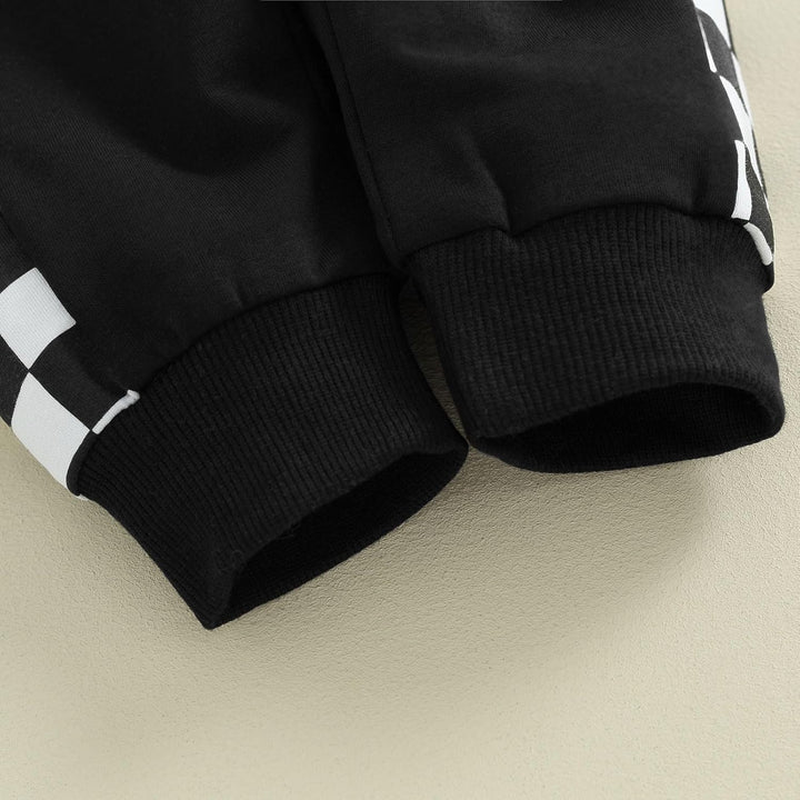Baby Jogger Winter Set – Contrast Sweatshirt and Trousers-A-0-6 Months-Nora Luxe