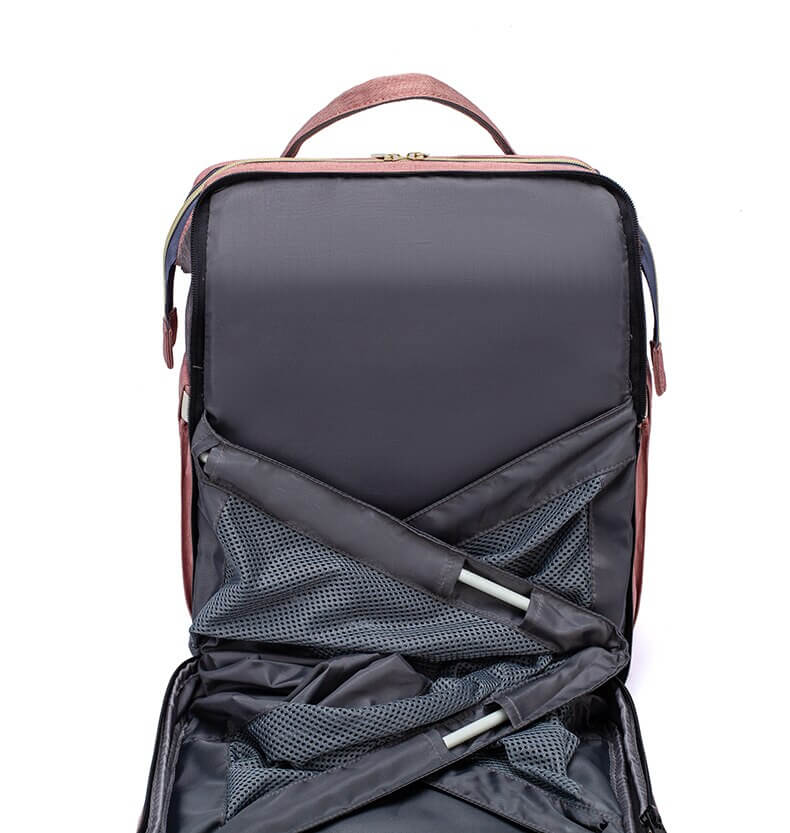 Portable Baby Bed and Nappy Bag – Multi-Function Travel Backpack