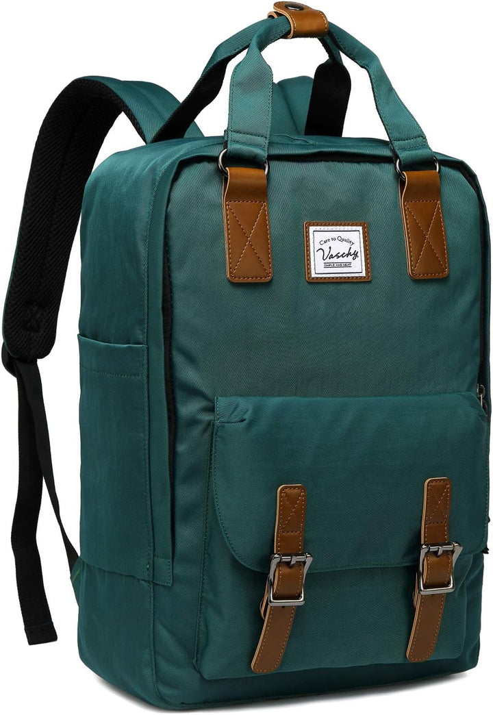 AA OUT OF STOCK 15.6” (39.62 cm) Water-Resistant Vintage Laptop Backpack with Organiser Pockets – UrbanEase