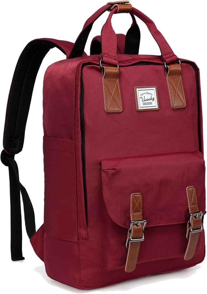 AA OUT OF STOCK 15.6” (39.62 cm) Water-Resistant Vintage Laptop Backpack with Organiser Pockets – UrbanEase