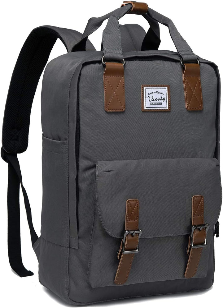 AA OUT OF STOCK 15.6” (39.62 cm) Water-Resistant Vintage Laptop Backpack with Organiser Pockets – UrbanEase