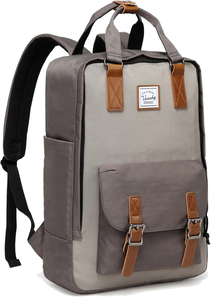 AA OUT OF STOCK 15.6” (39.62 cm) Water-Resistant Vintage Laptop Backpack with Organiser Pockets – UrbanEase
