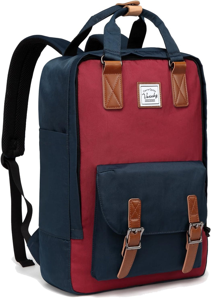 AA OUT OF STOCK 15.6” (39.62 cm) Water-Resistant Vintage Laptop Backpack with Organiser Pockets – UrbanEase