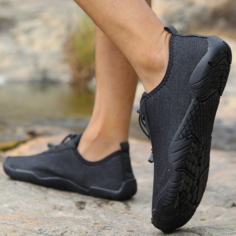 Barefoot Antislip Shoes - TerraStride-Blue-4.5-The Livary