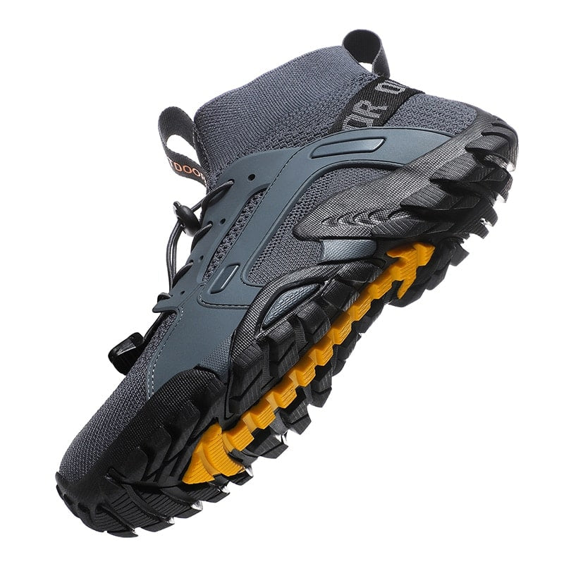 Barefoot sock shoes for men with non-slip sole – Maxim-Black-5.5-Nora Luxe