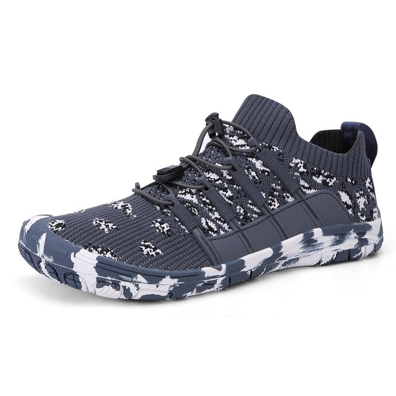 Barefoot sports shoes with non-slip sole - Auron-Black-3-Nora Luxe