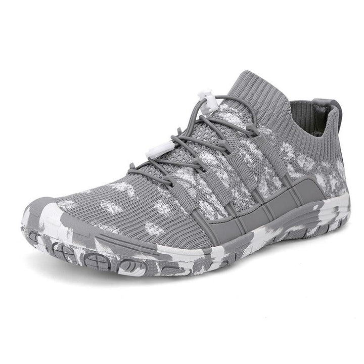 Barefoot sports shoes with non-slip sole - Auron-Black-3-Nora Luxe