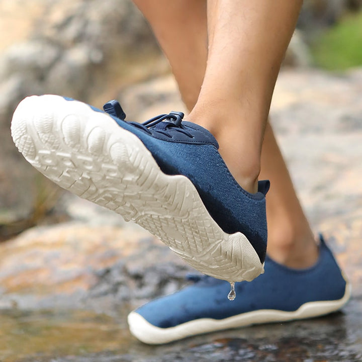 Barefoot sports shoes with non-slip sole – Leonis-Blue-4.5-Nora Luxe