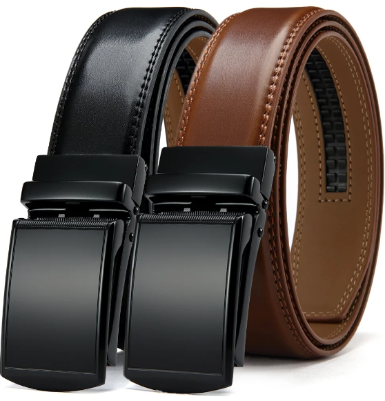 Belt with Automatic Buckle - Eleganzio-Black 1-45.28 in-Nora Luxe