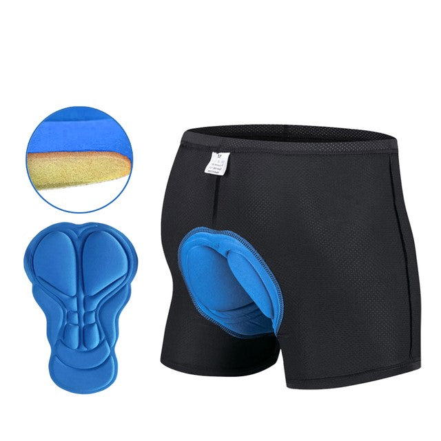 Bicycle undertrousers with padding – Matteo-Blue-S-Nora Luxe